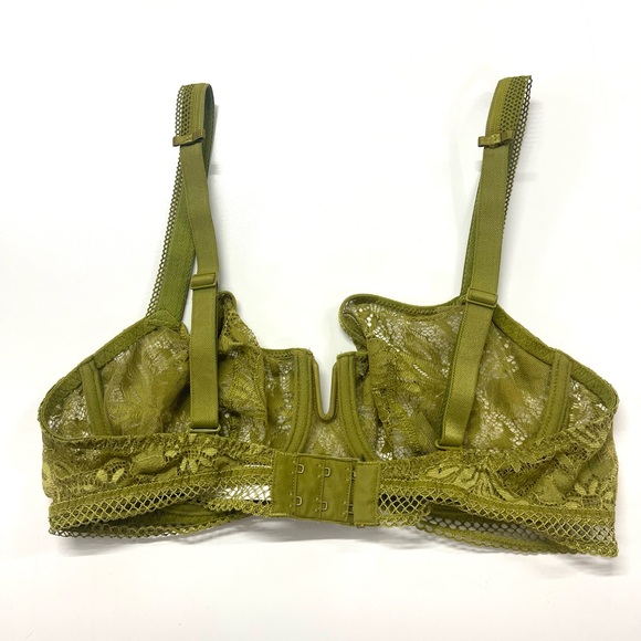 Simone Perele Khaki Lace Bra - Picture 8 of 12